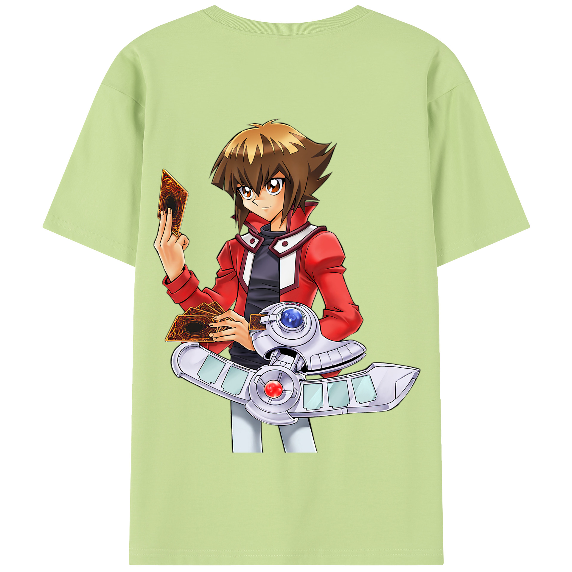 （画像用） 遊☆戯☆王 Yu-Gi-Oh! 綿100％半袖Tシャツ（背面プリント）